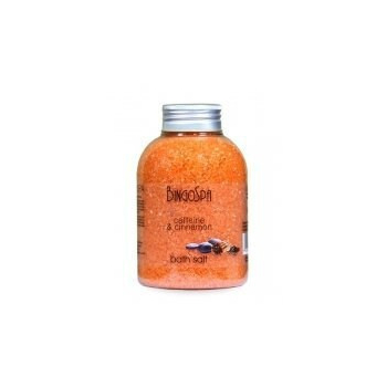 .BINGOSPA Anticellulite sól do kąpieli - kofeina i cynamon 600g .